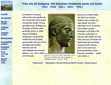Tablet Screenshot of klassiskagrekland.se